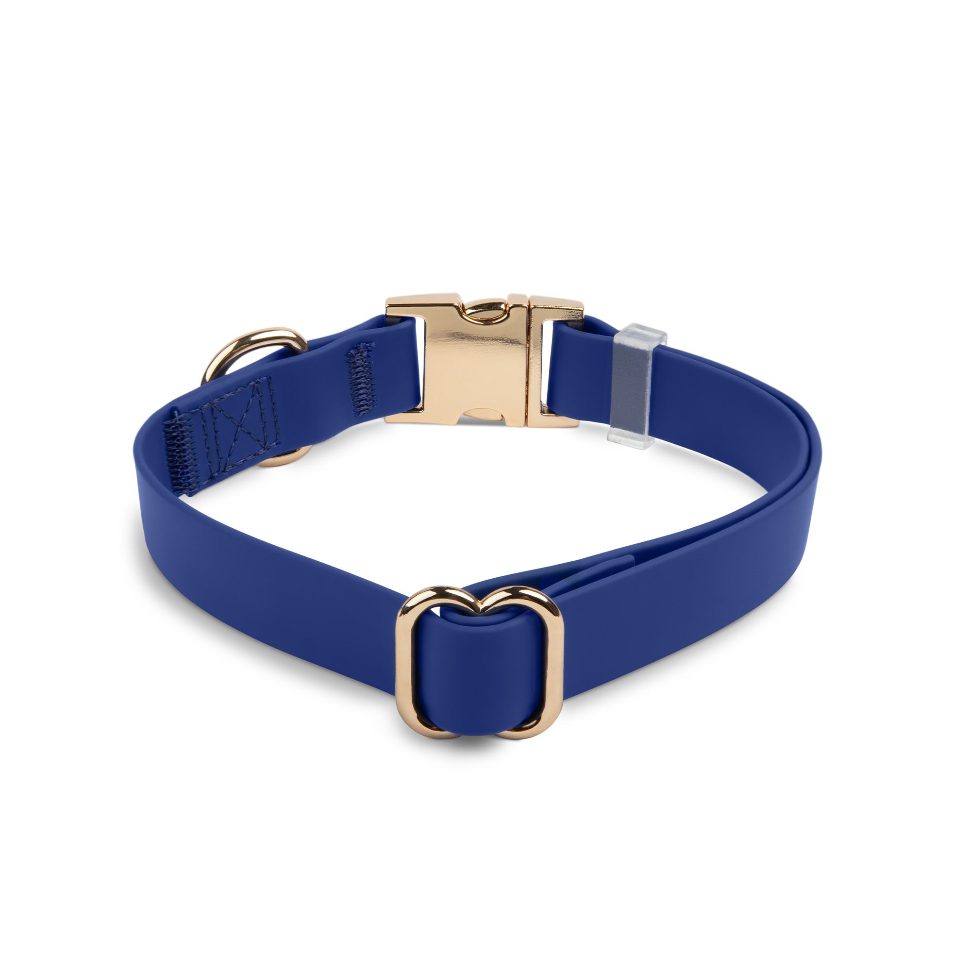 Signature Navy Waterproof Dog Collar