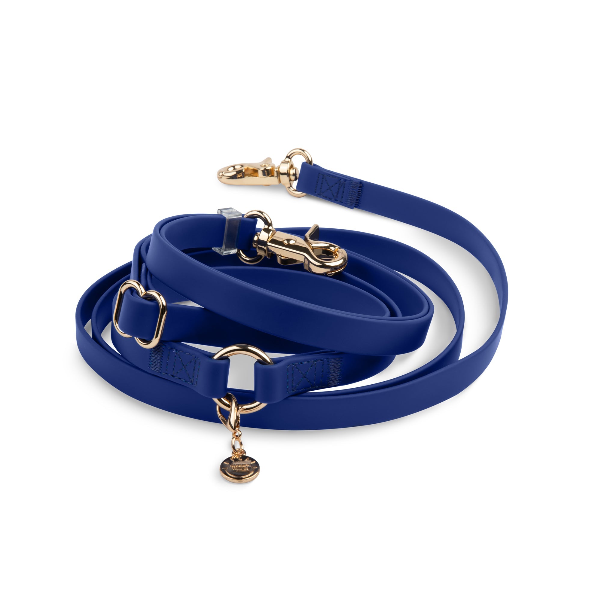 Signature Navy 4-in-1 Convertible Hands Free Cloud Dog Leash