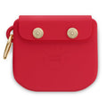 Cherry Red Snap Dog Treat Pouch