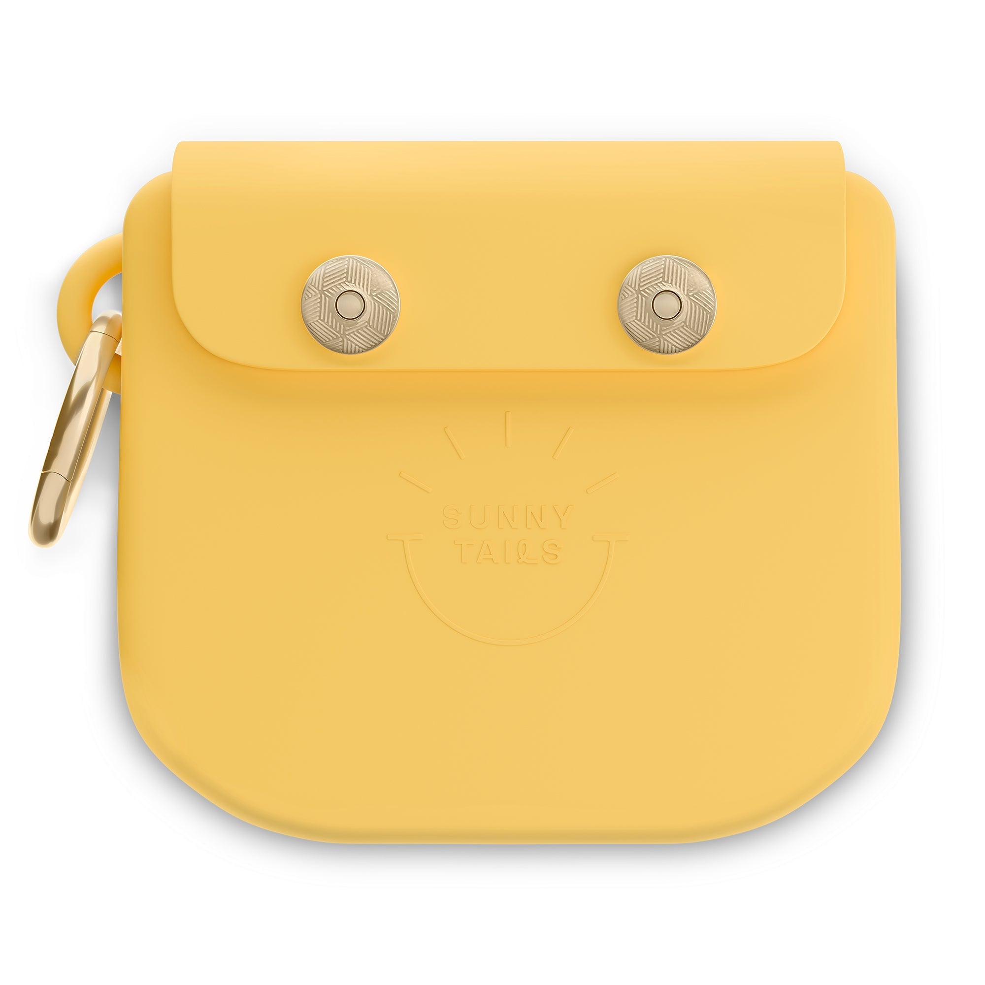 Dandelion Yellow Snap Dog Treat Pouch