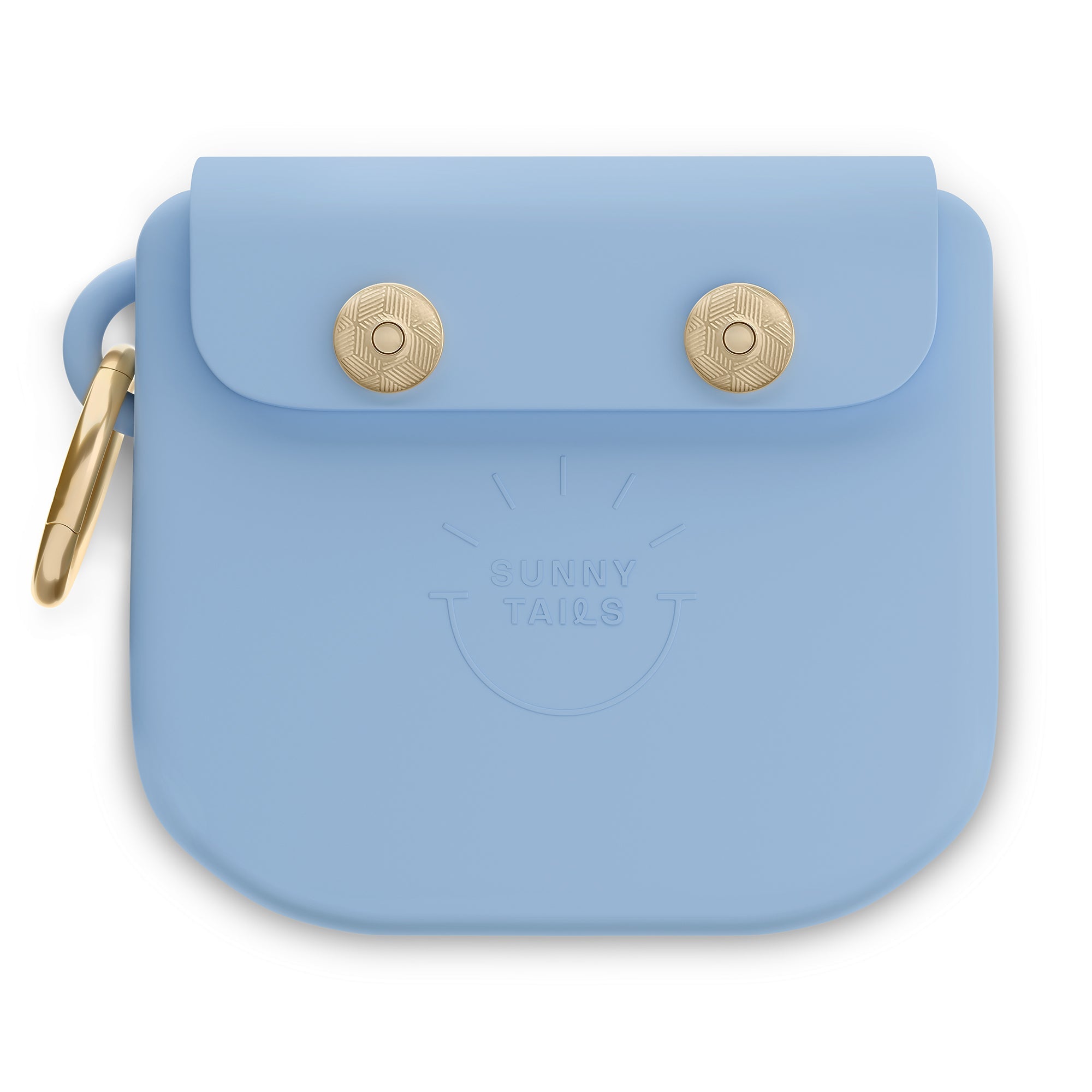 Malibu Blue Snap Dog Treat Pouch