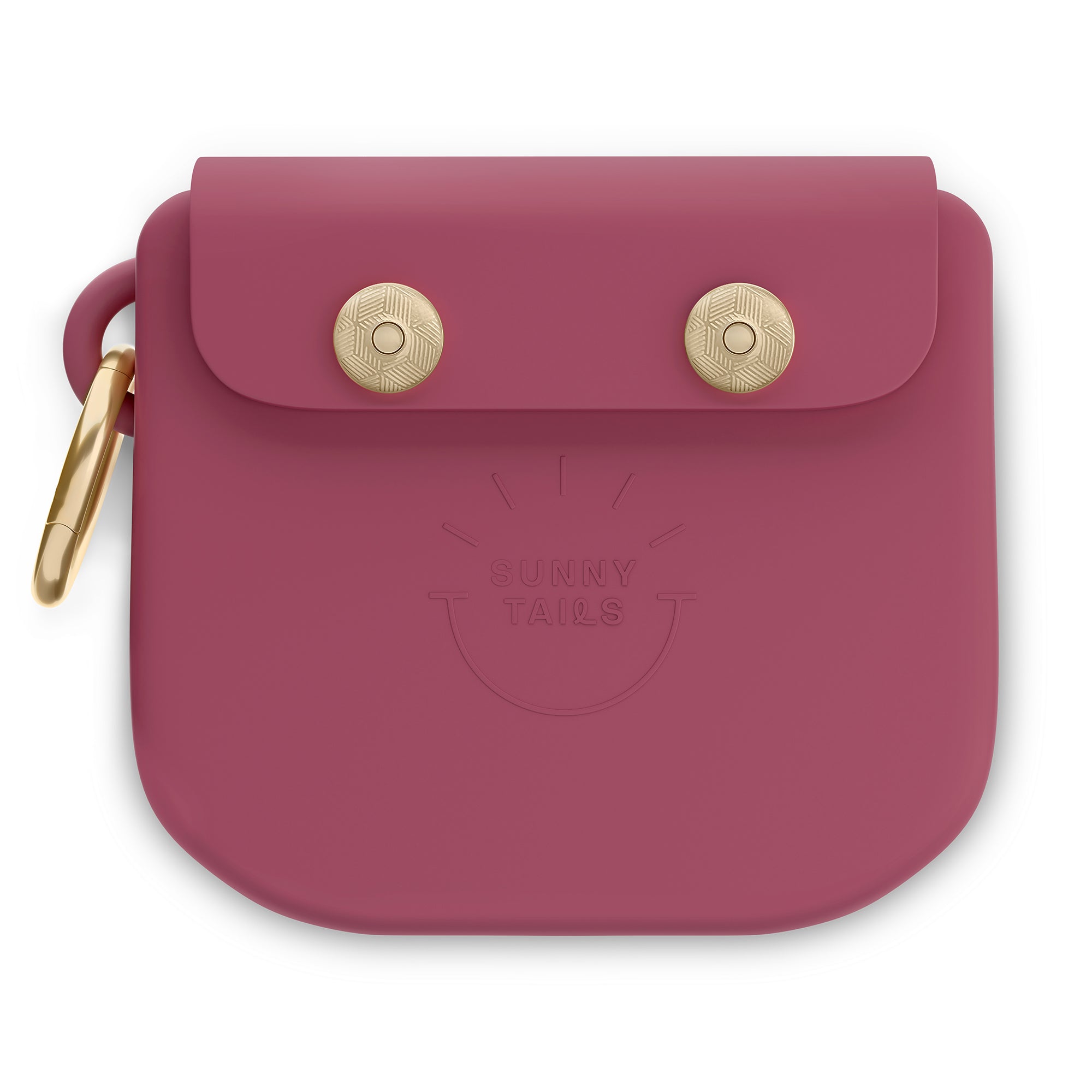 Mulberry Snap Dog Treat Pouch