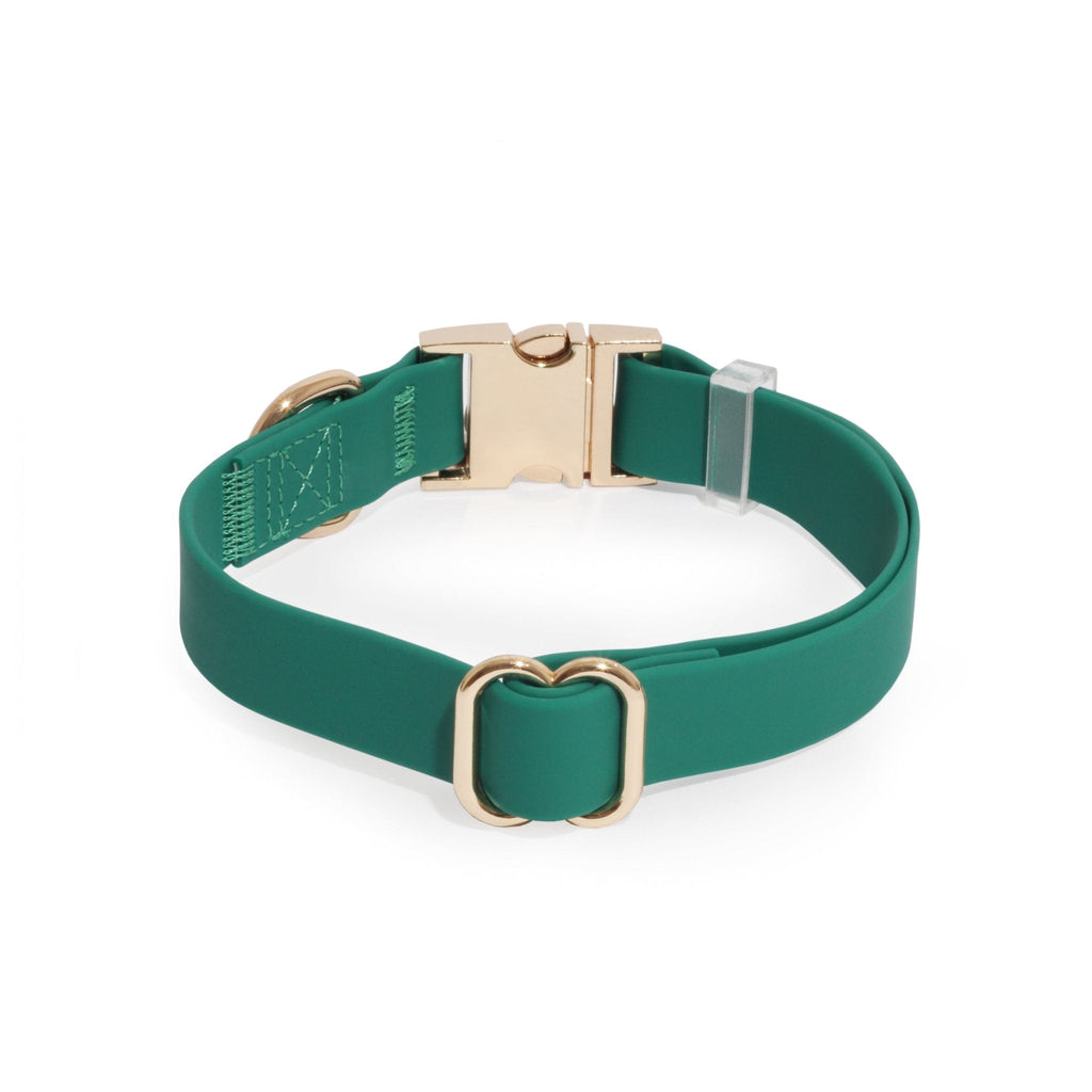 Meadow Green Waterproof Dog Collar